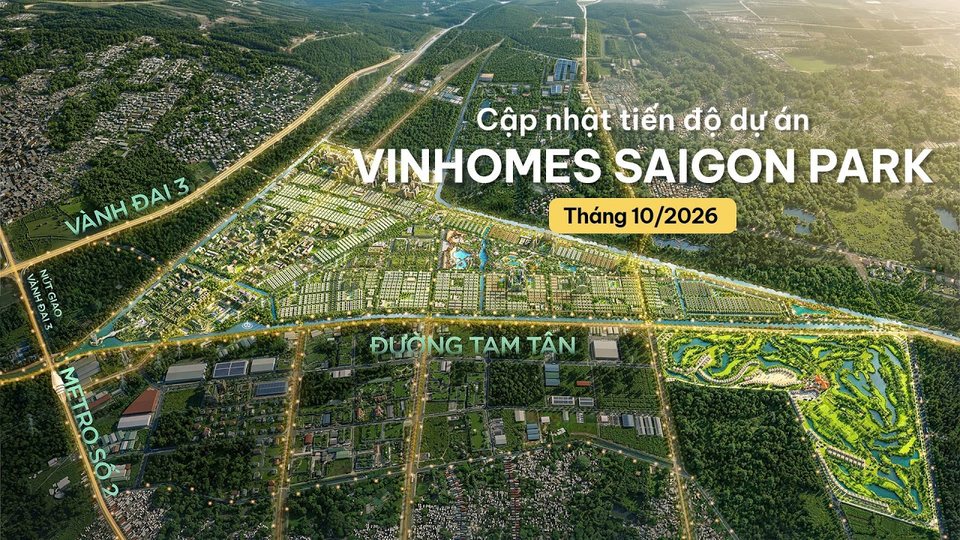 Cập nhật tiến độ tháng 10/2026